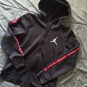 Jordan Black Hoodie KIDS SMALL